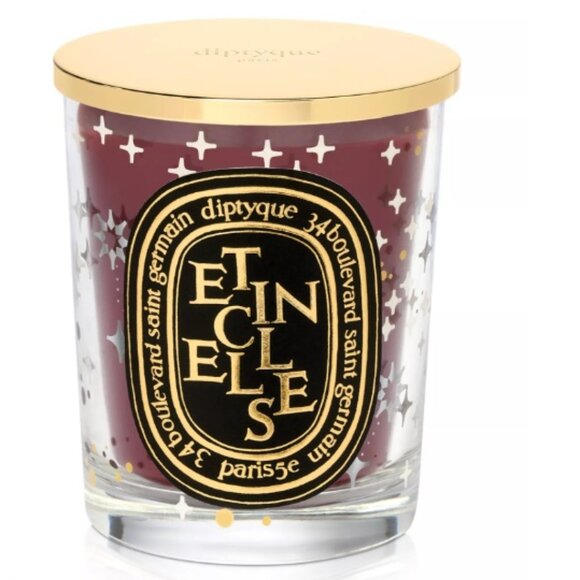 NEW diptyque Étincelles Le Candle Red